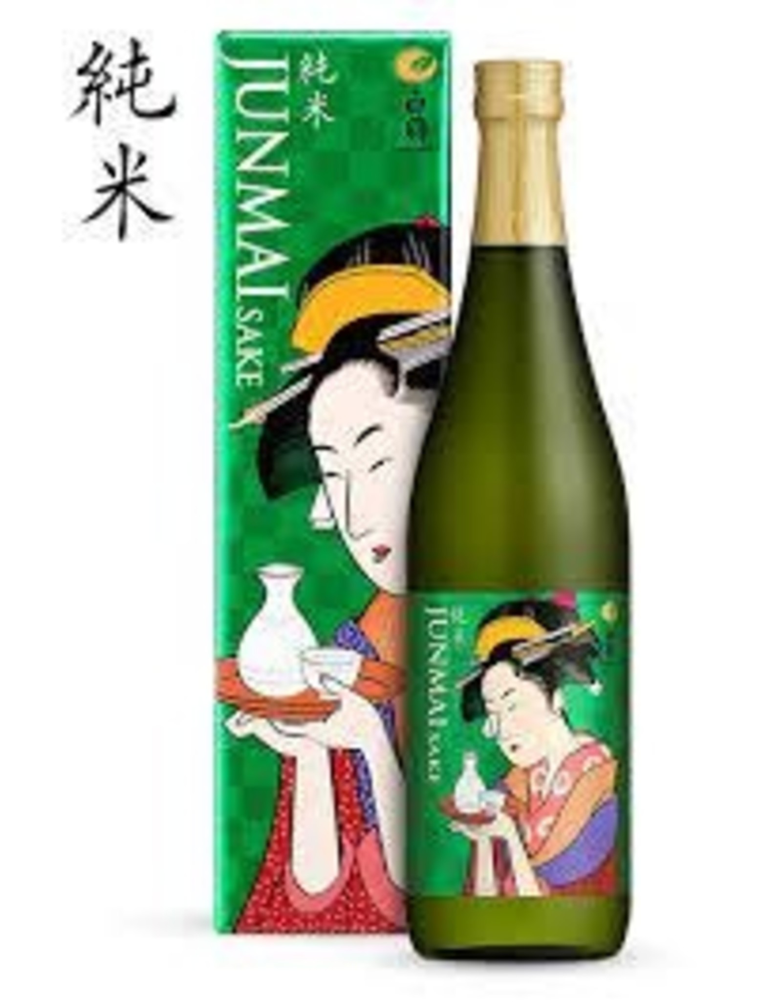 HAKUTSURU UKIYO-E JUNMAI SAKE 750ML