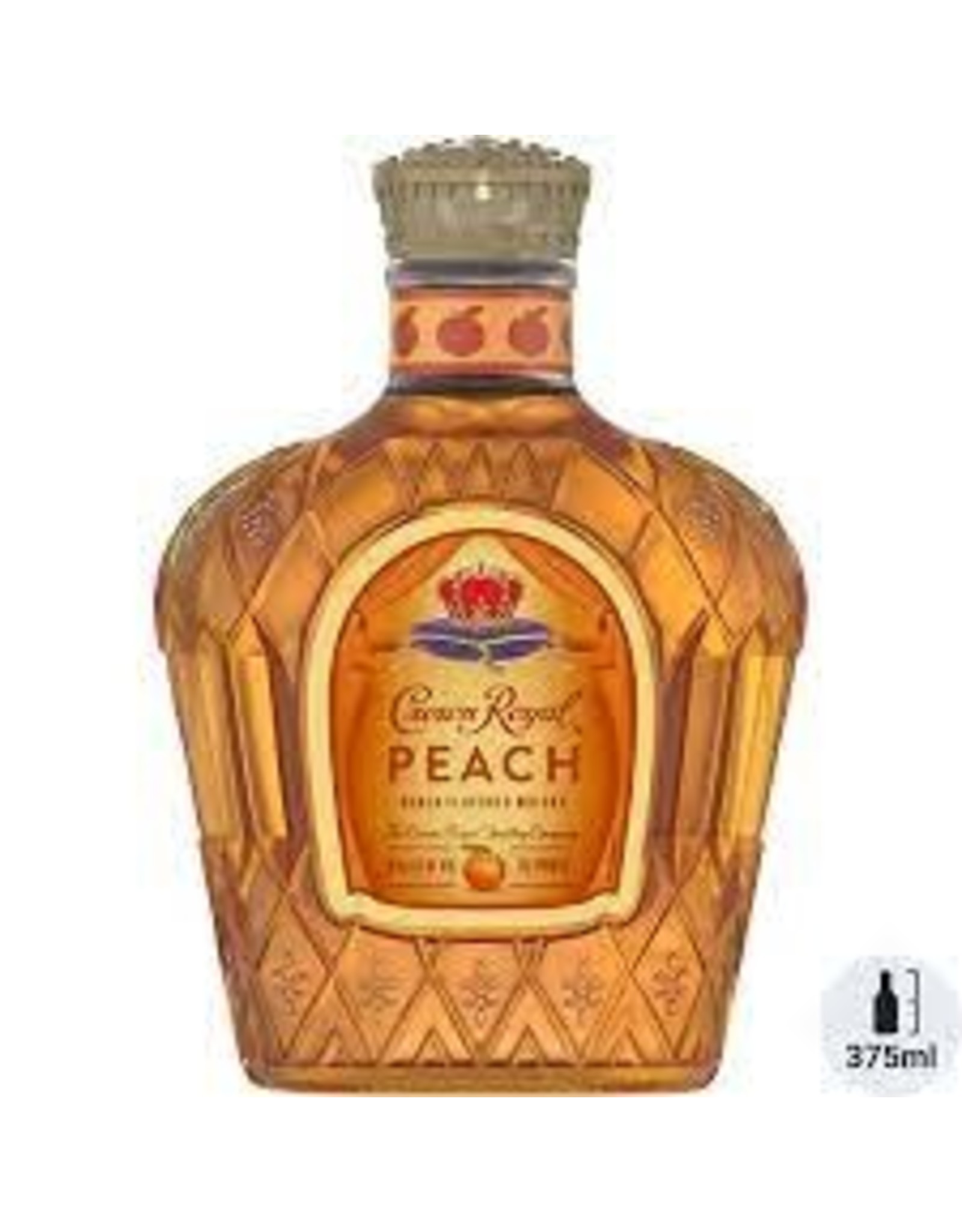 CROWN ROYAL PEACH 375ML
