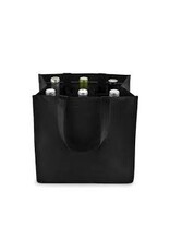 6 BOTTLE TOTE BLACK