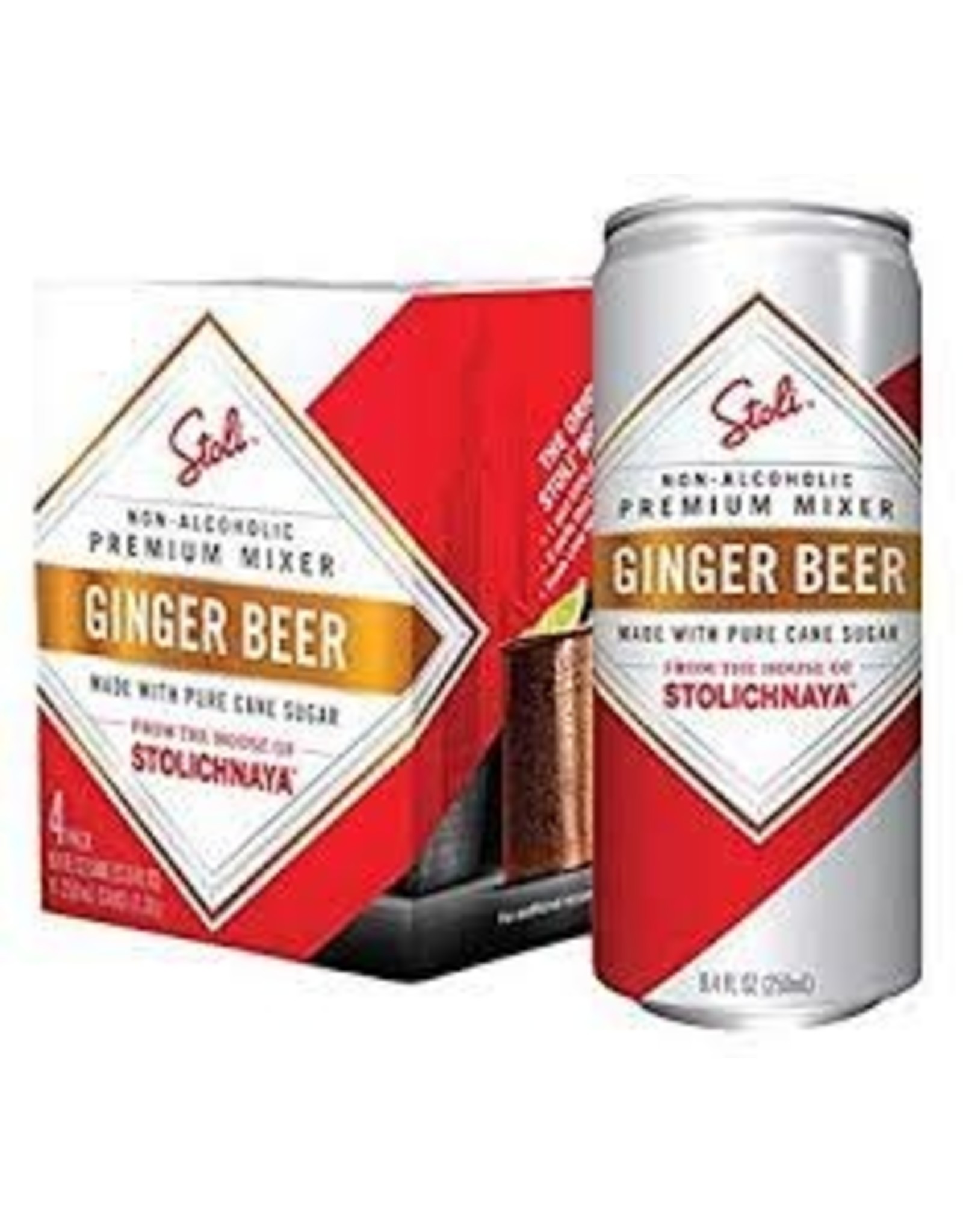 STOLI GINGER BEER 12OZ CAN Monticello Liquors