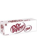 Diet Dr Pepper 12pk-12oz Cans