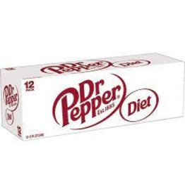 Diet Dr Pepper 12pk-12oz Cans