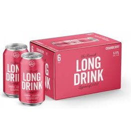 LONG DRINK CRANBERRY 6PK CANS