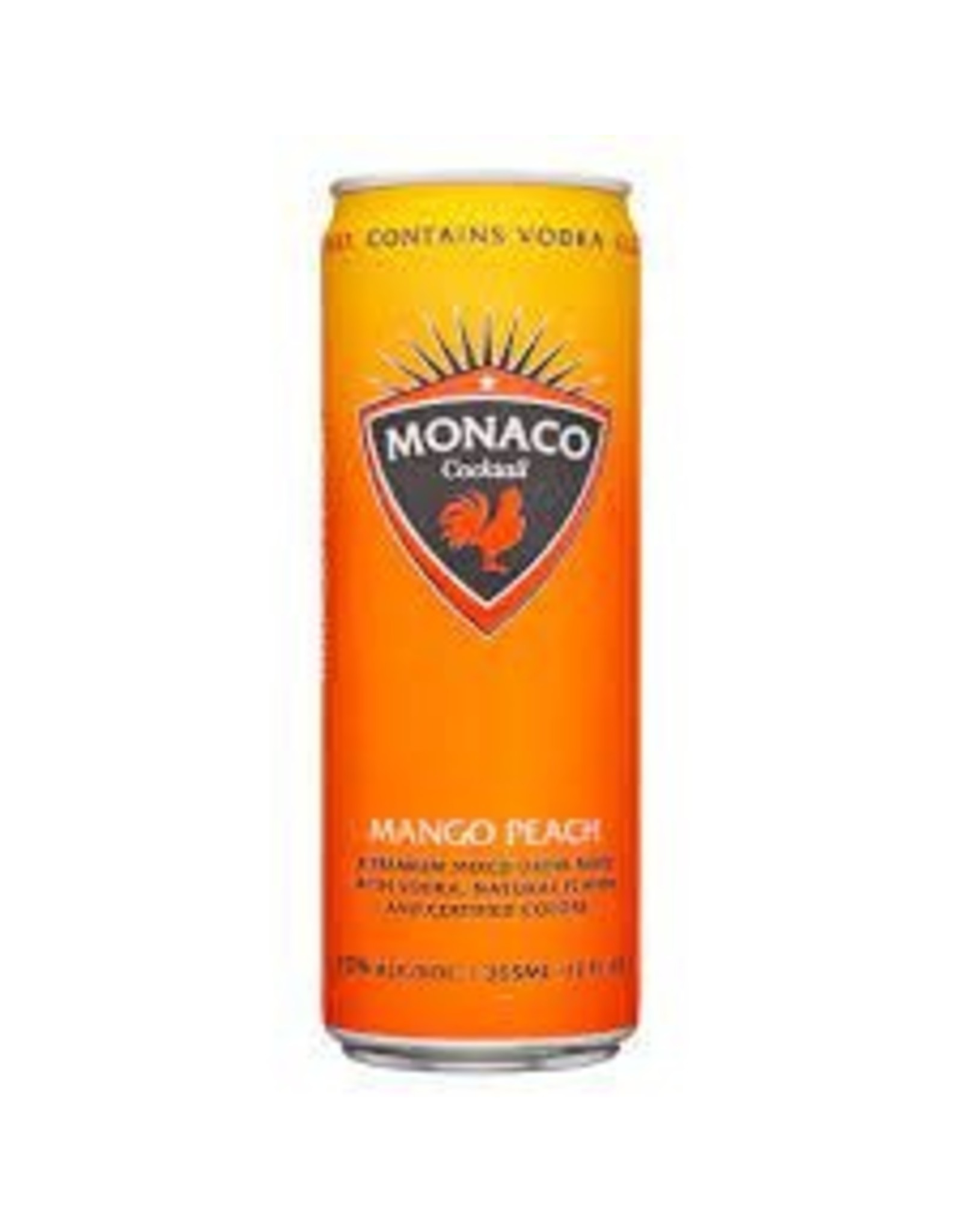 MONACO MANGO PEACH 12OZ CAN Monticello Liquors
