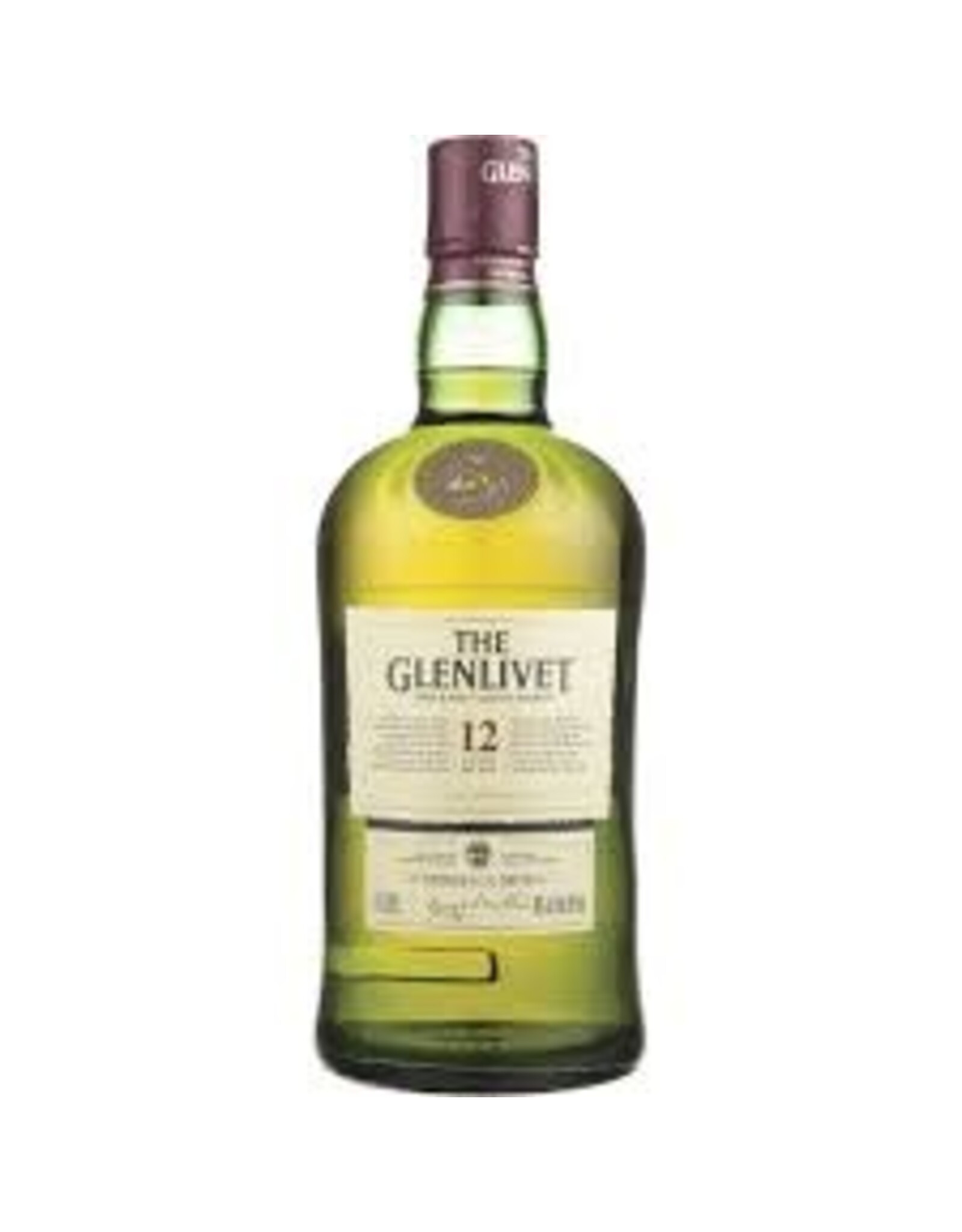 GLENLIVET 12 YR SCOTCH 1.75L