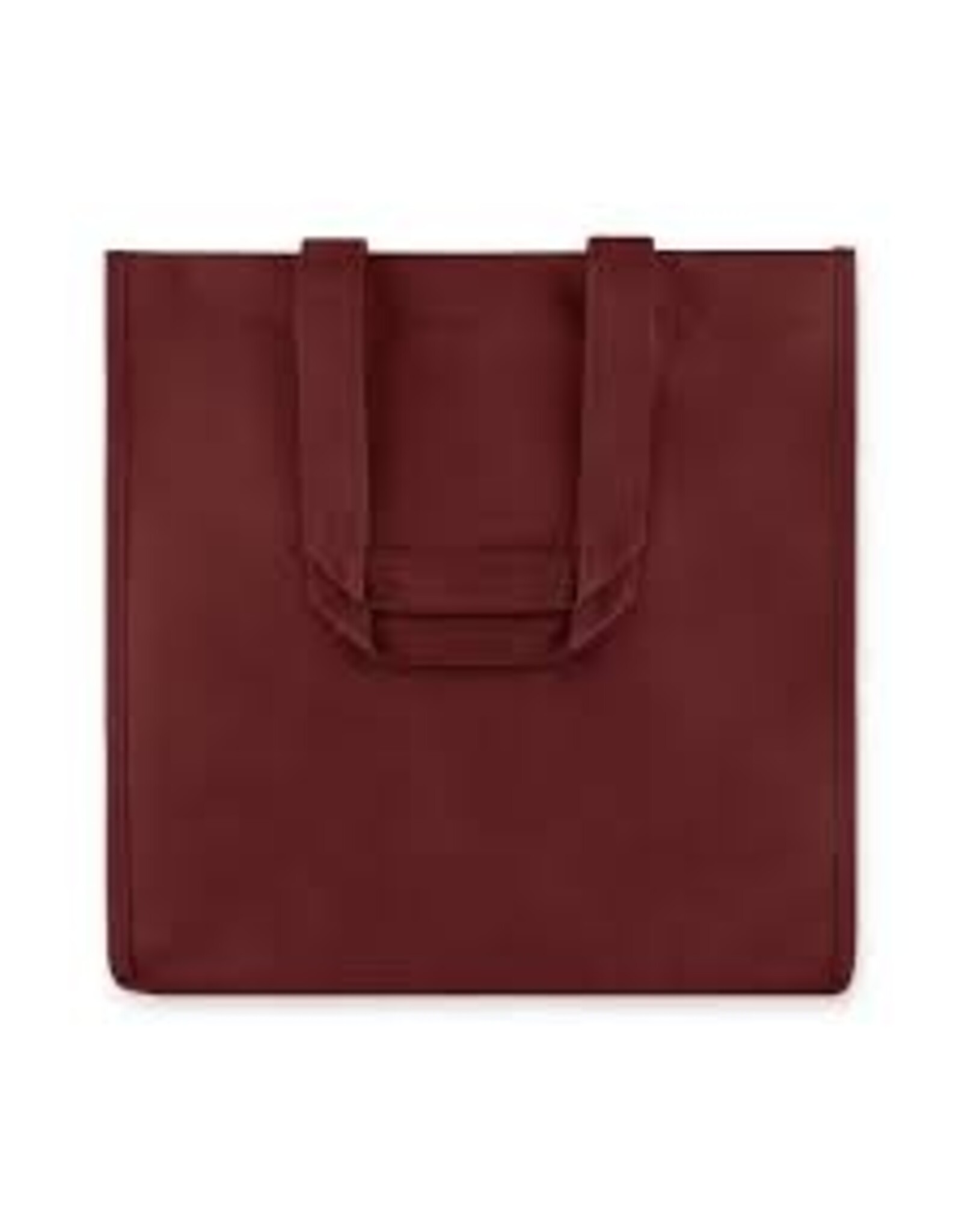 6-BOTTLE NON-WOVEN TOTE RED