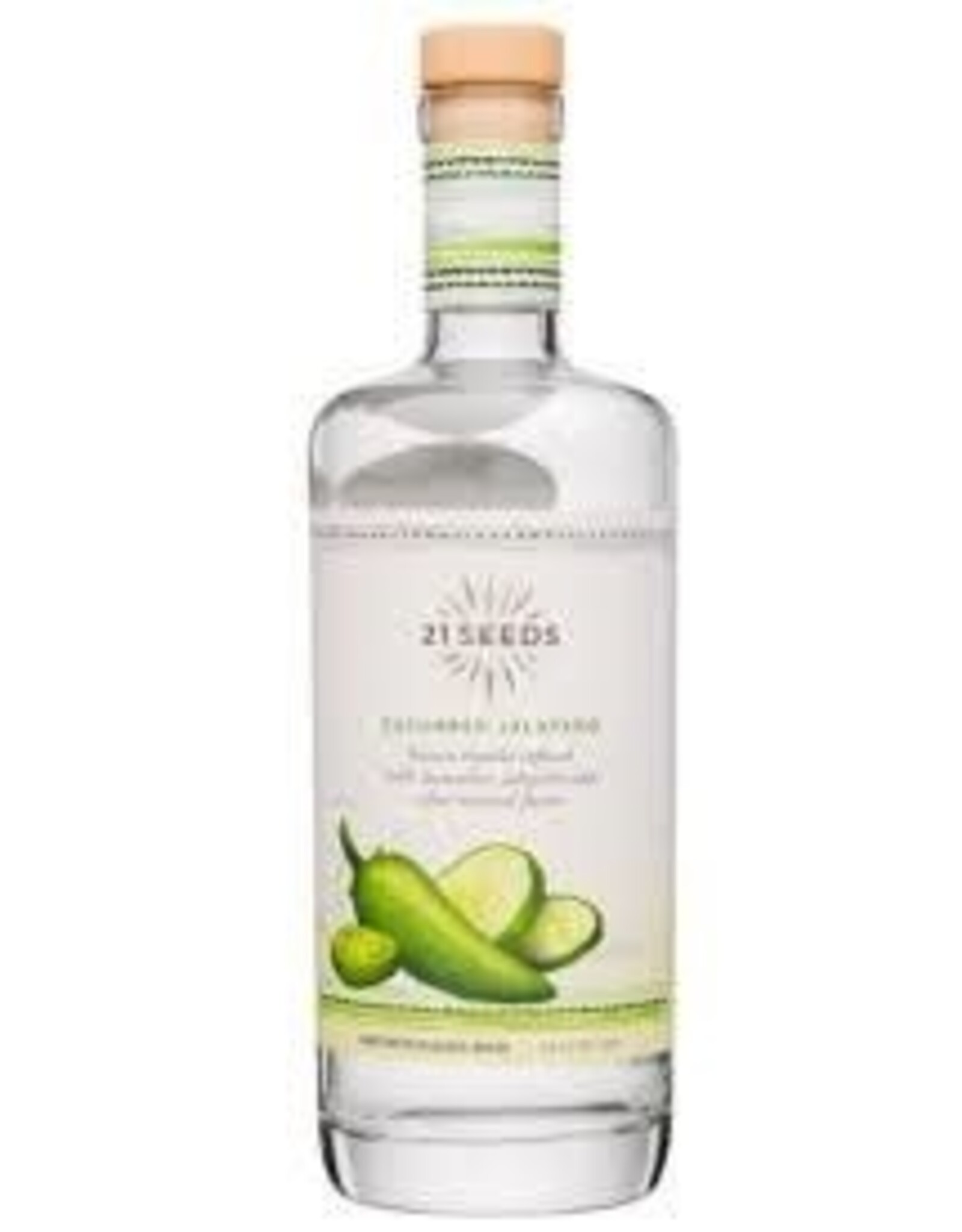 21 SEEDS CUCUMBER JALAPENO TEQUILA 750ML