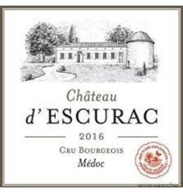 CHATEAUD'ESCURAC MEDOC 2016