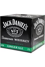 JACK AND GINGER ALE 4PK CANS