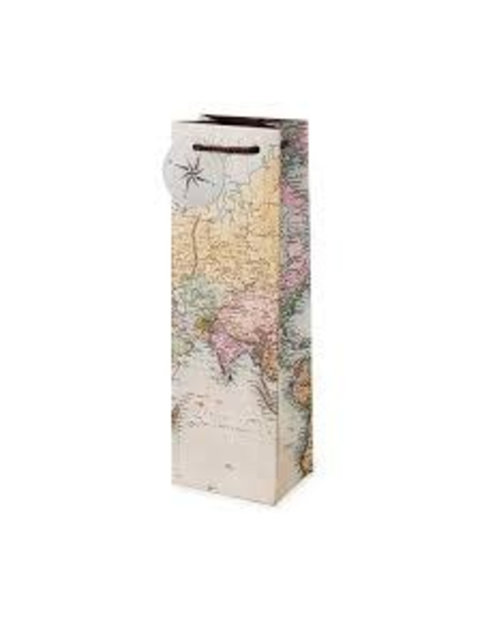 WORLD MAP BOTTLE BAG