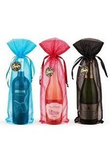 SHEER ORGANZA SINGLE BOTTLE BAG