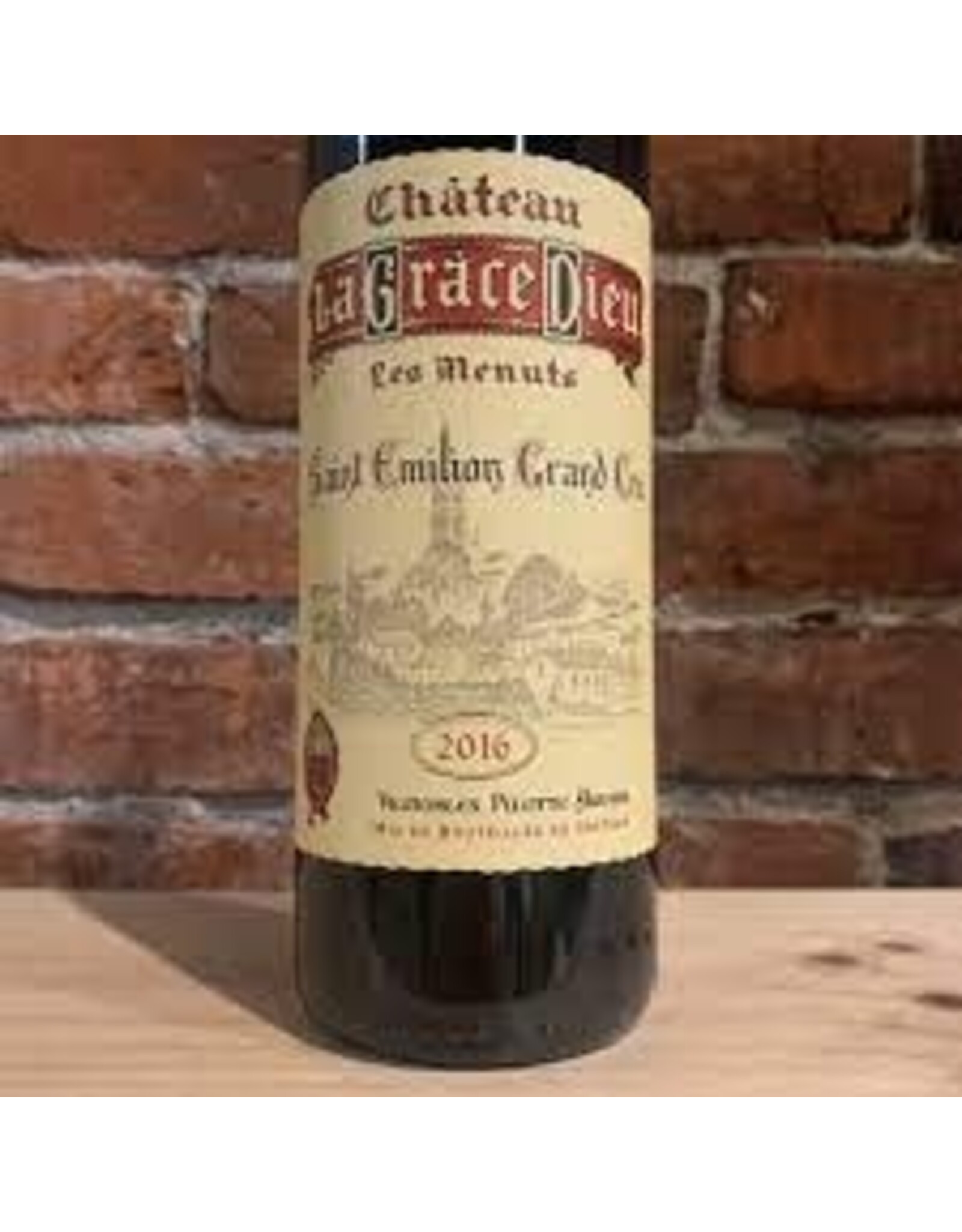 CHATEAU LA GRACE DIEU ST EMILION GRAND CRU 2016