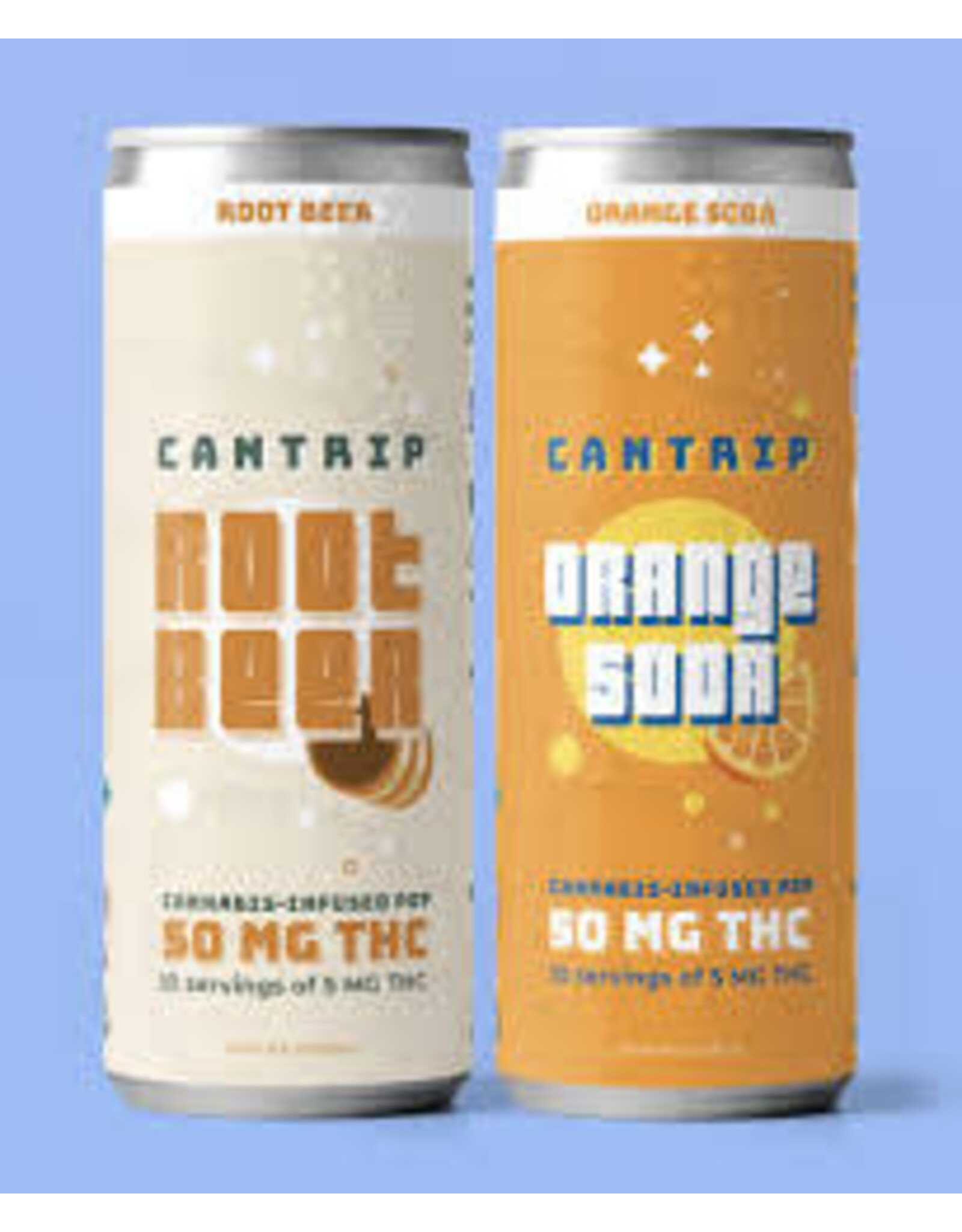 CANTRIP ORANGE SODA 50MG THC 12OZ CAN