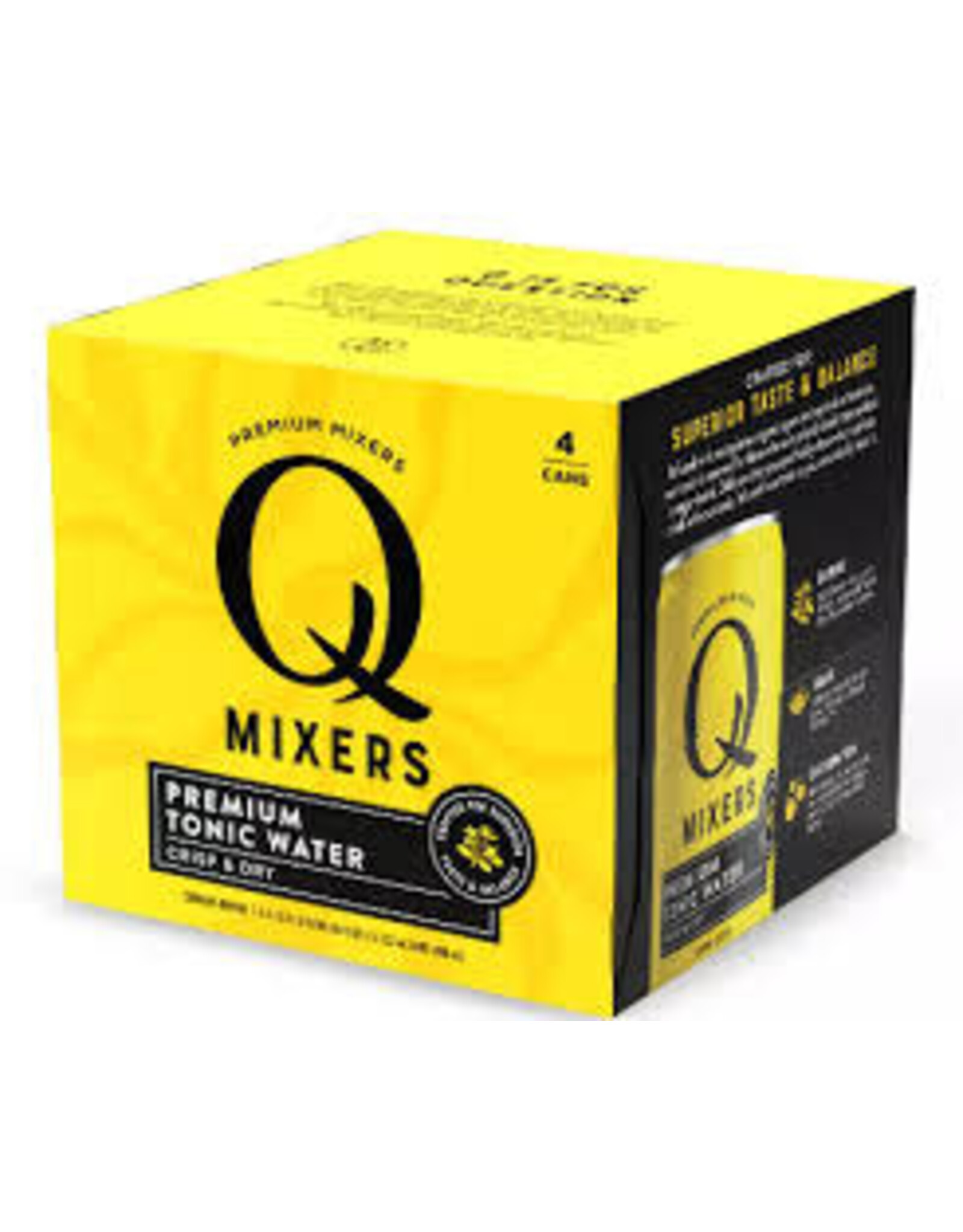 Q TONIC WATER 4PK CANS