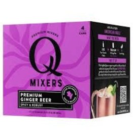 Q GINGER BEER 4PK CANS