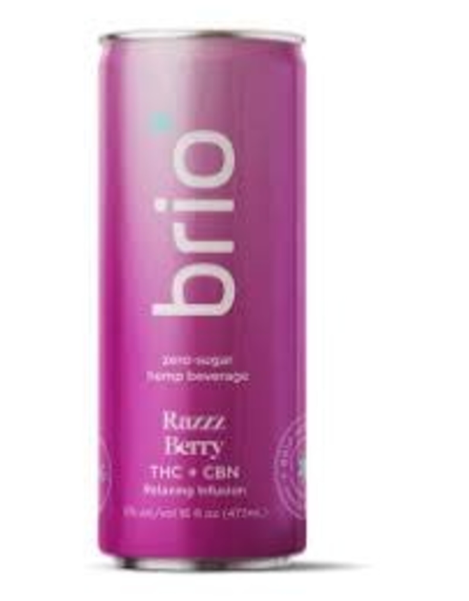 BRIO RAZZZ BERRY 10MG THC 16OZ CAN