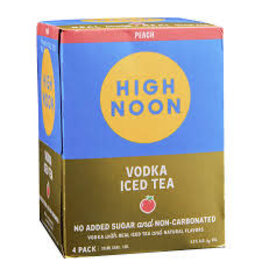HIGH NOON PEACH ICE TEA 4PK