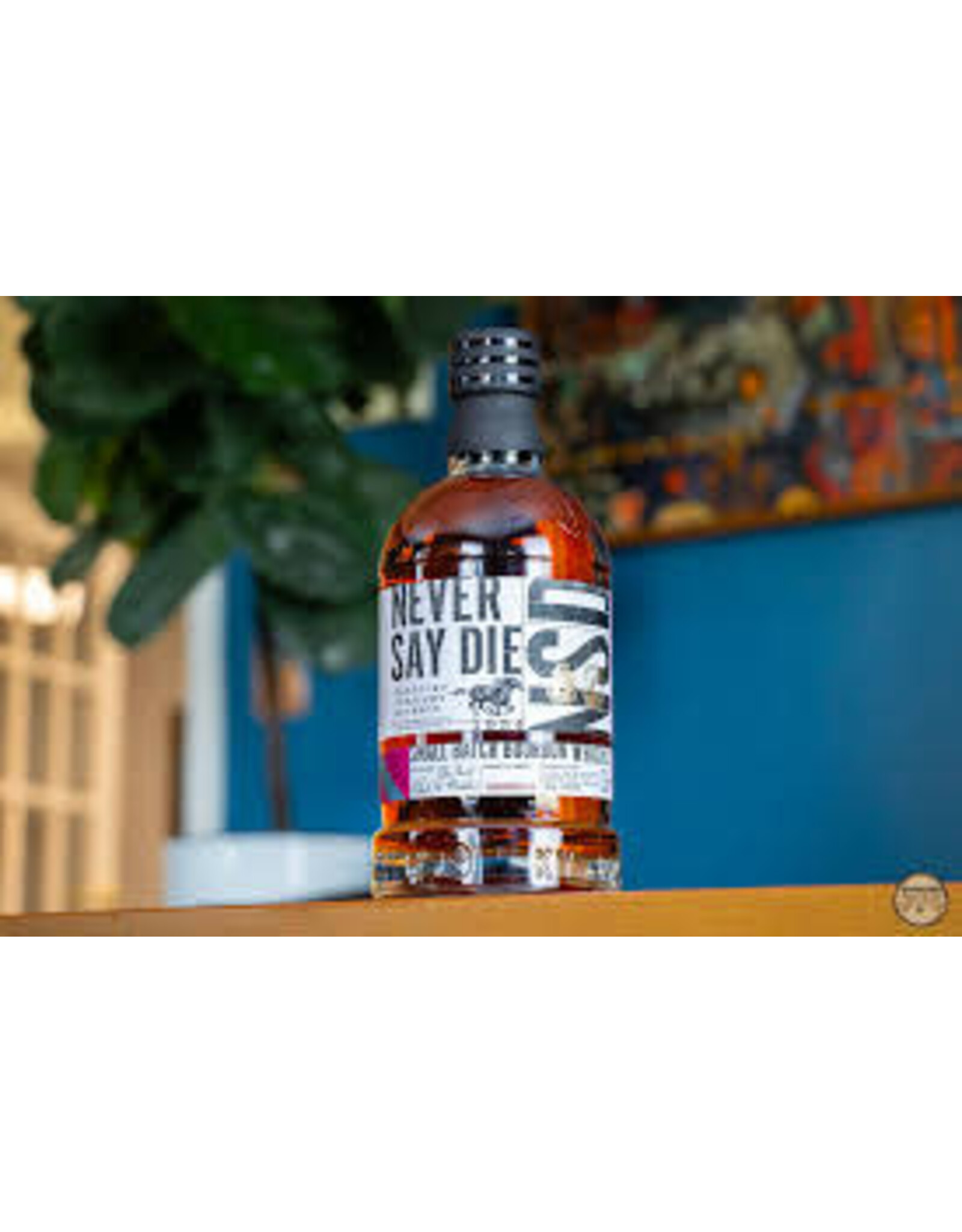 NEVER SAY DIE BOURBON 750ML