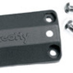 Scotty Scotty Rail Mounting Adapter, Black, 7/8” & 1” Square / Round Rail, use with 0241