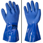 Atlas Gloves Atlas Glove 660 Blue Heavy PVC Doz