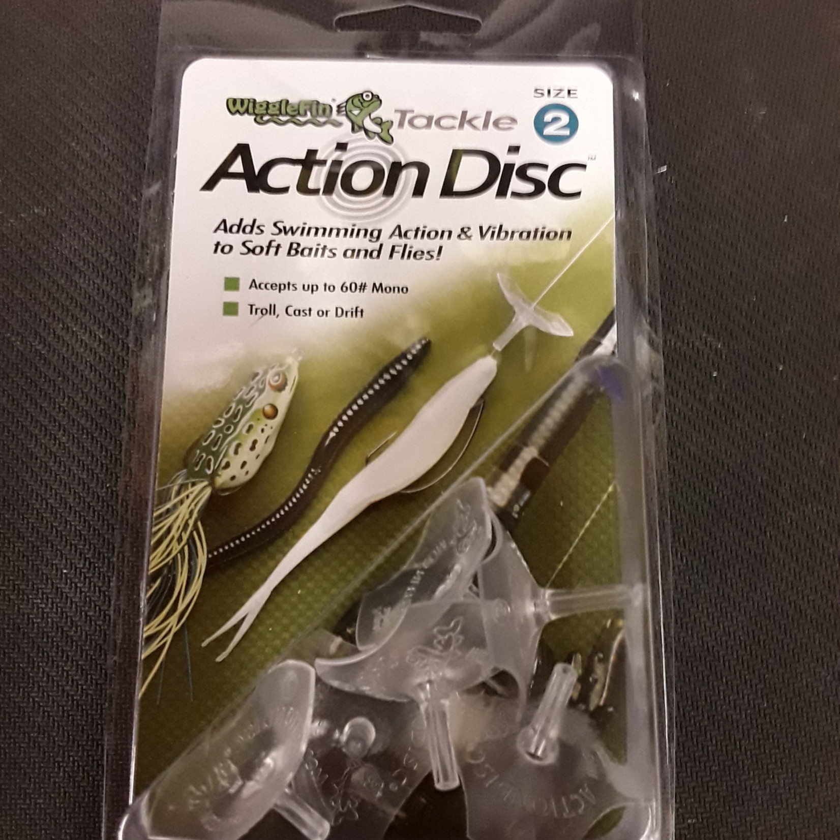 Wigglefin Tackle Action Discs Size 2 