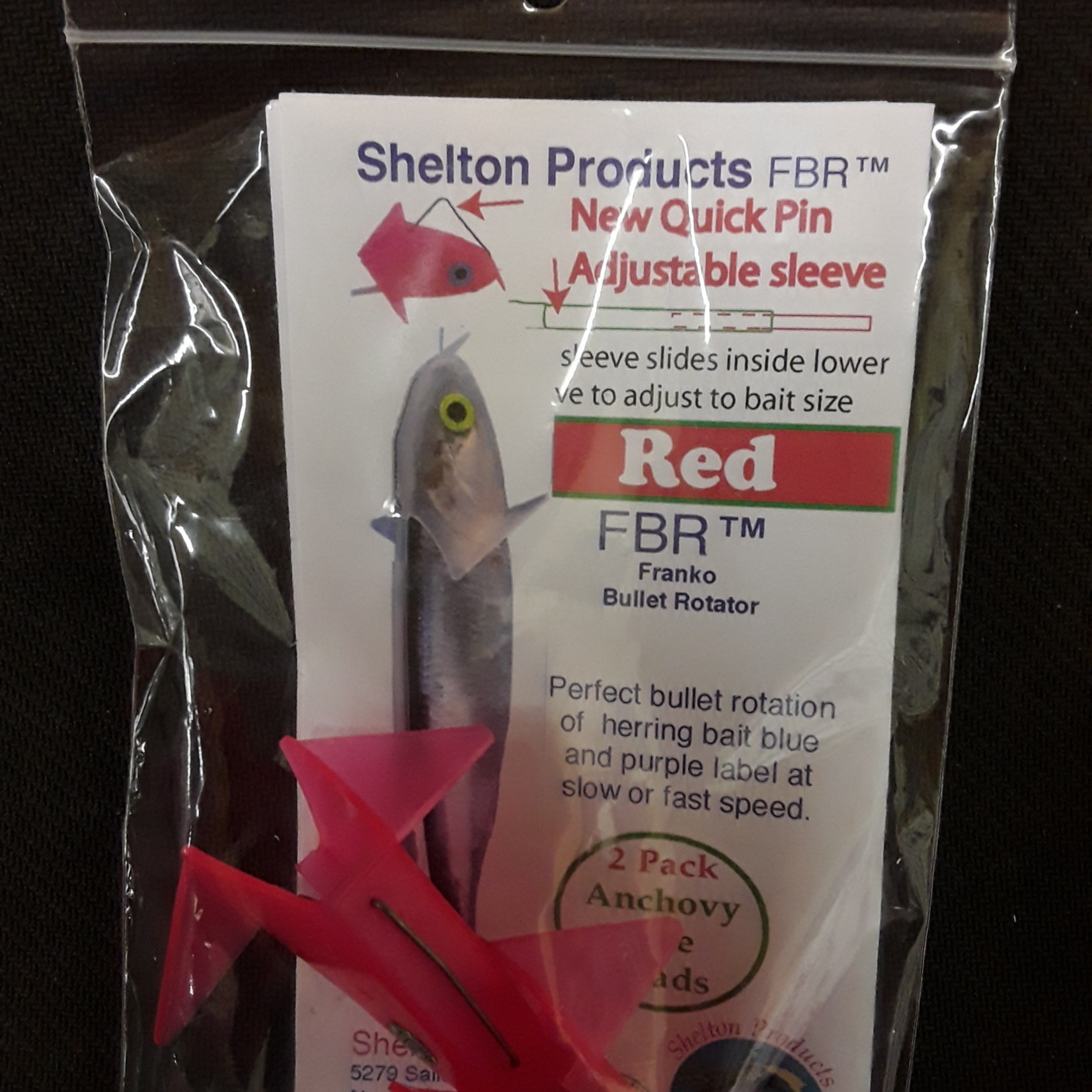 SHELTON PRODUCTS Shelton FBR 2pk Herring Heads Lg - B&J Sporting Goods