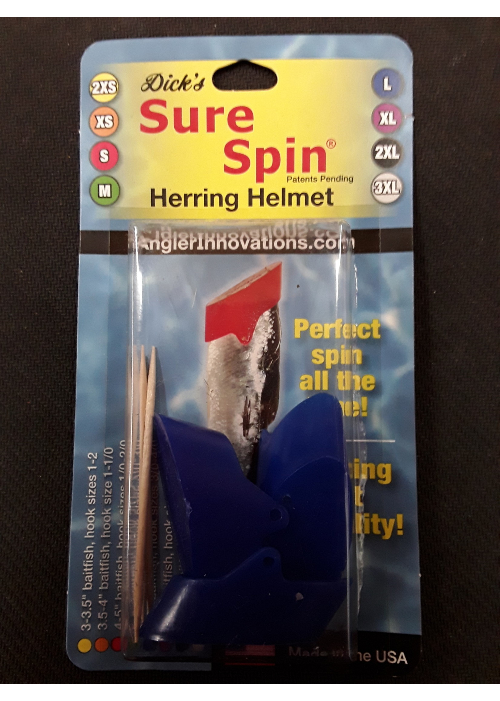 Sure Spin Baitfish Helmet