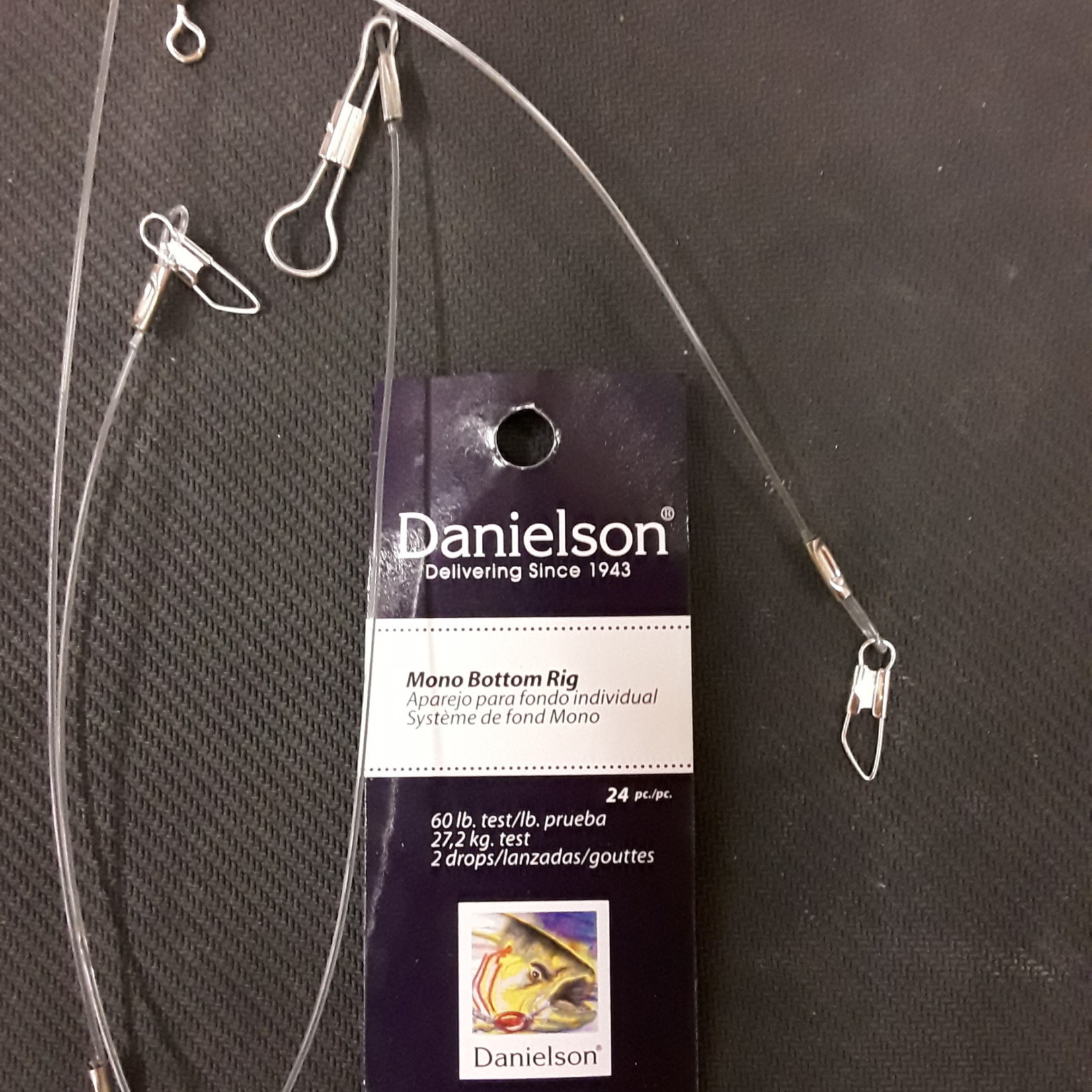 Danielson Danielson Double Drop Bottom Rig Mono - B&J Sporting Goods