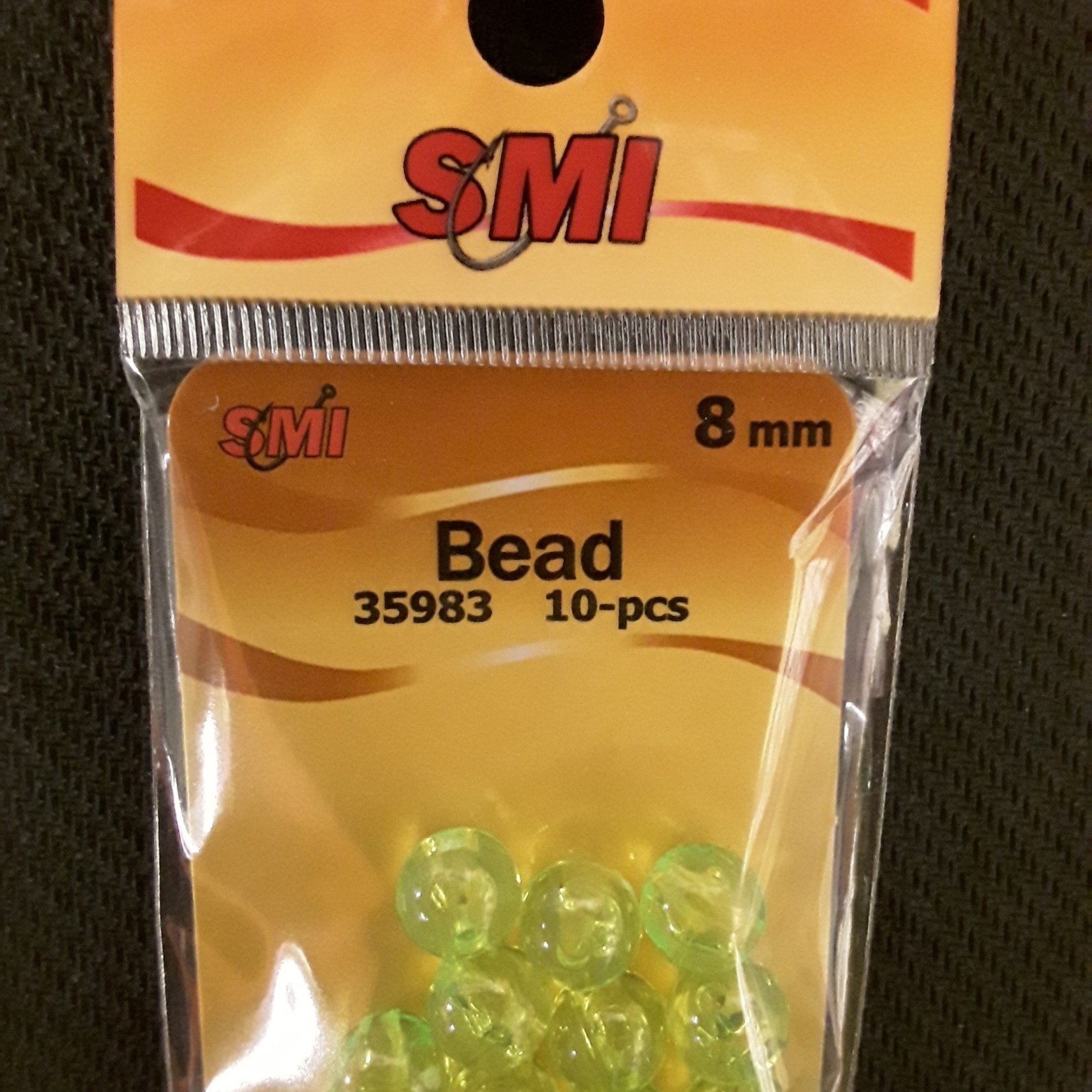SMI SMI Beads 8mm Chartreuse 10-pk