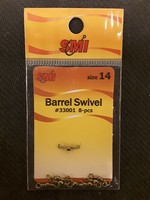 SMI SMI Swivels Barrel Brass 8-pk sz 14