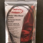 Berkley Berkley Steelon Wire-Wound Leaders Black 0.020in  20lb  18in