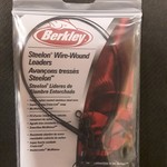 Berkley Berkley Steelon Wire-Wound Leaders Black 0.023in 30lb 9in