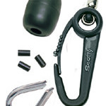 Scotty Scotty Scotty Snap Terminal Kit, includes Snap Hook, Bumper and 3 Sleeves