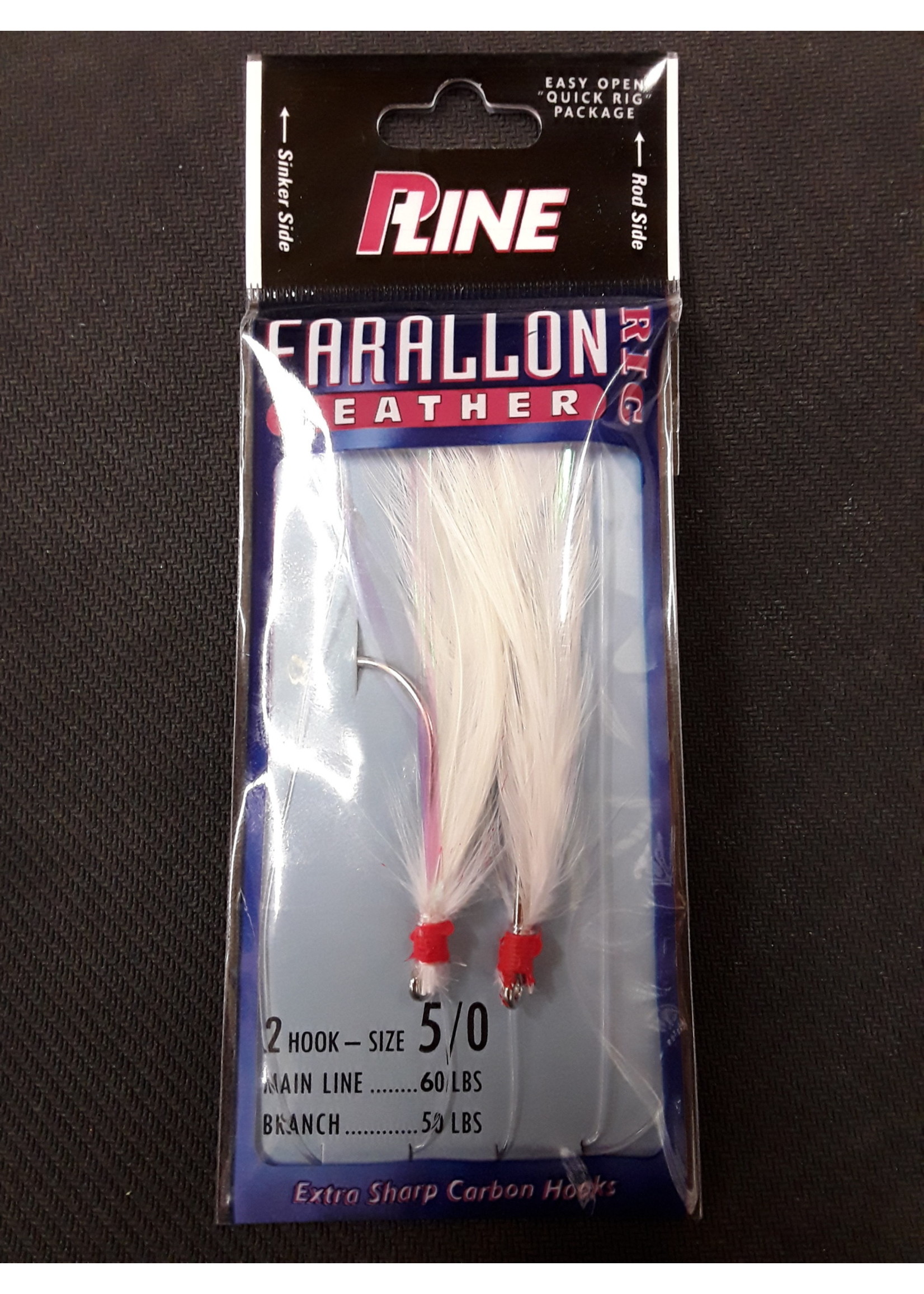 P-LINE P-Line Farallon Feather  5/0  2 Hook Rig