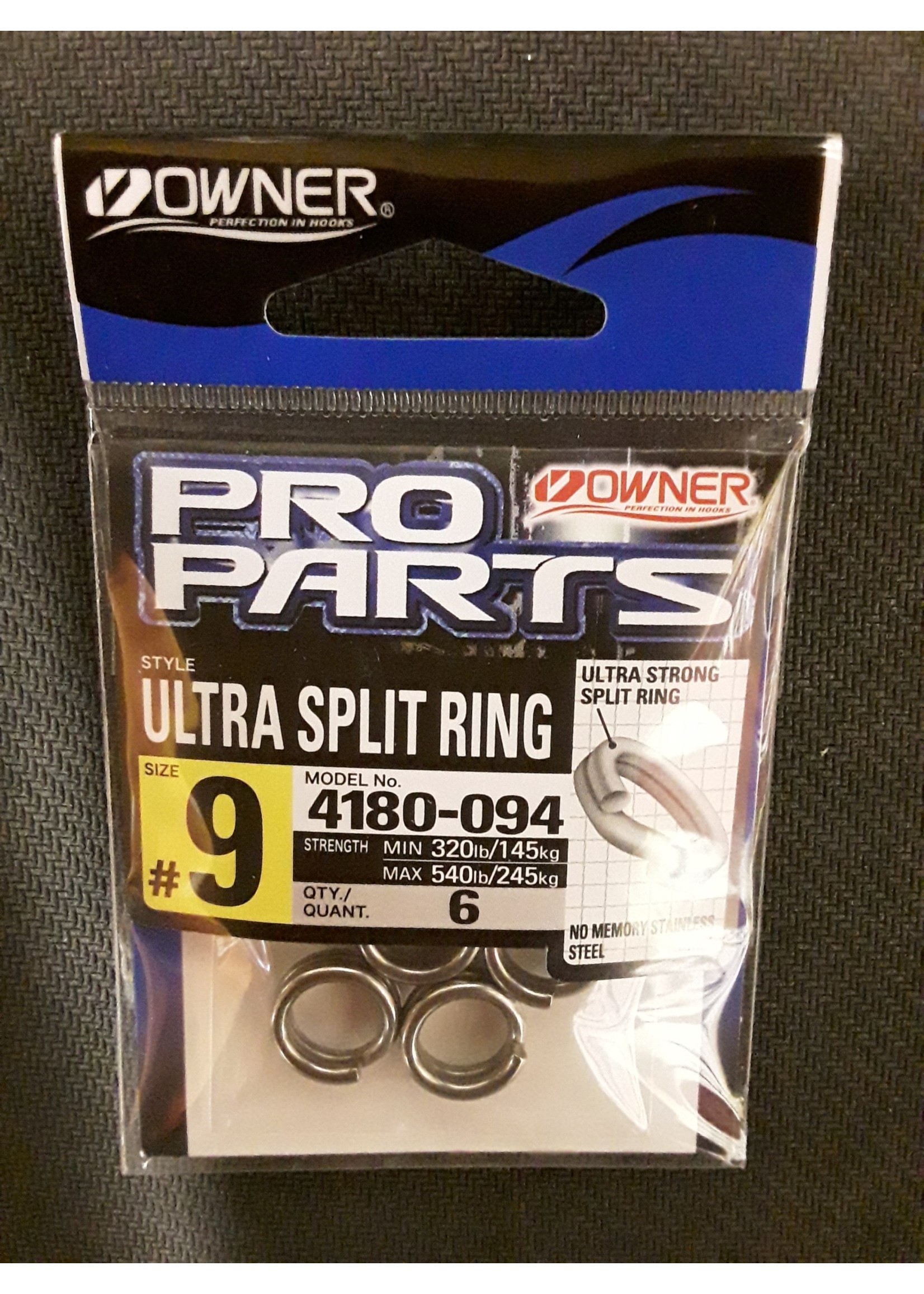 Owner Owner Ultra Split Ring # 9 - 320 lb.