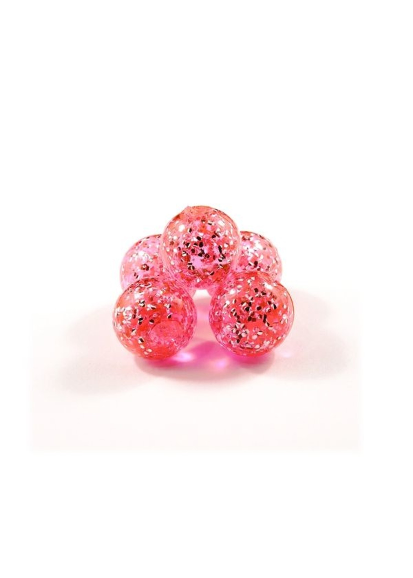 Cleardrift Cleardrift Glitter Bomb Soft Beads Candy Apple 10mm