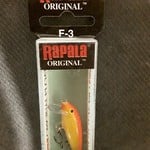 Rapala Rapala Original Floater 03  Gold Fluorescent Red