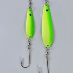All Rigged All Rigged Trolling Spoon Dk Gr/Yell/Gl 3.75"
