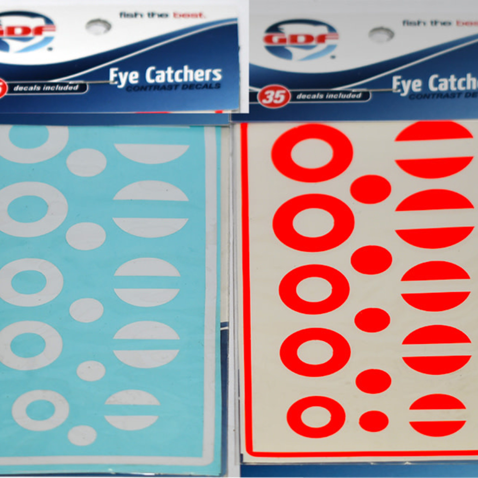 GDF Eye Catchers Circles/Dots Red