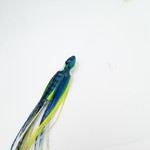 B&J Squid Rig Clear/Blue/Yell J-Hook 12/0
