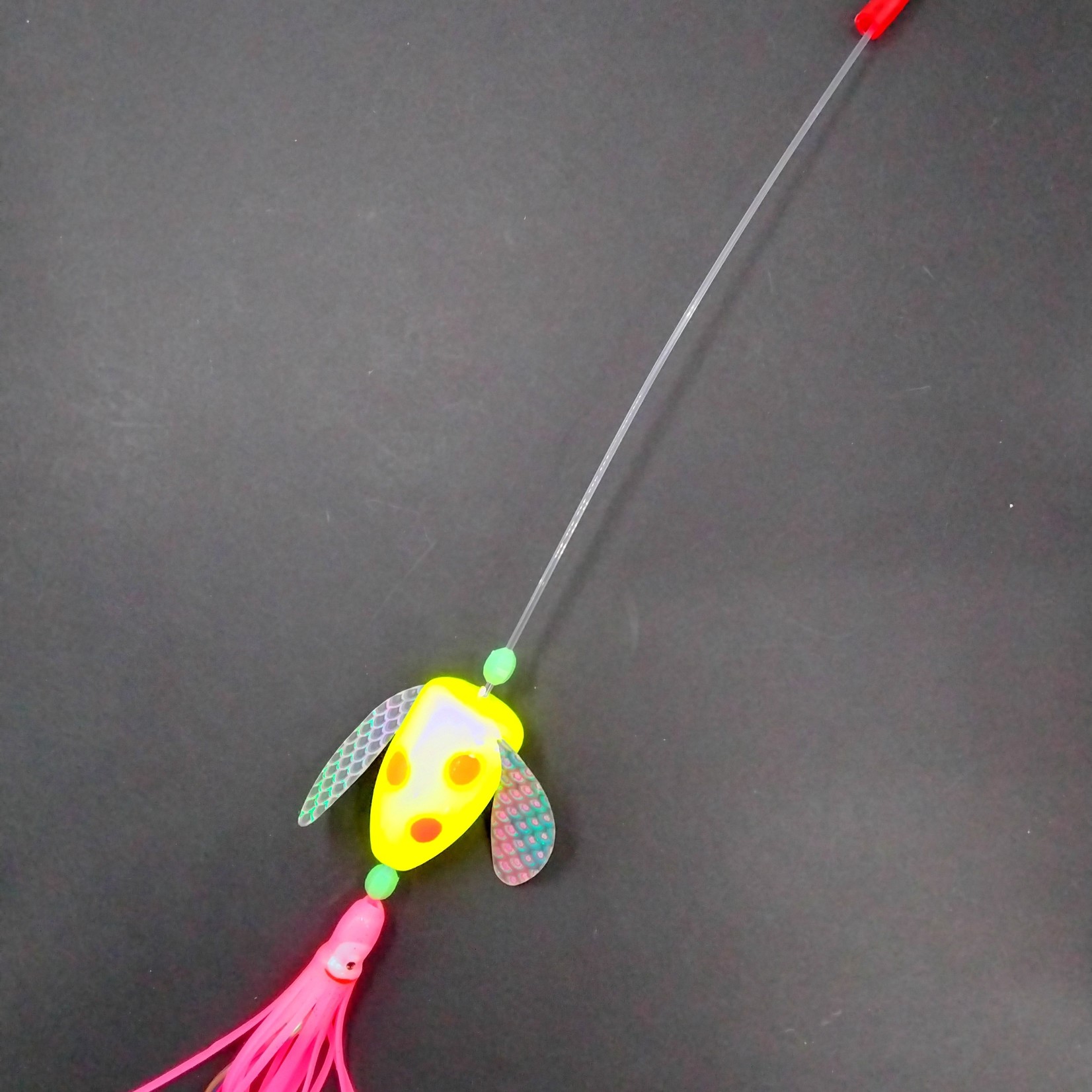 B&J Rigs Spin n Glo Yell/Or/Pink