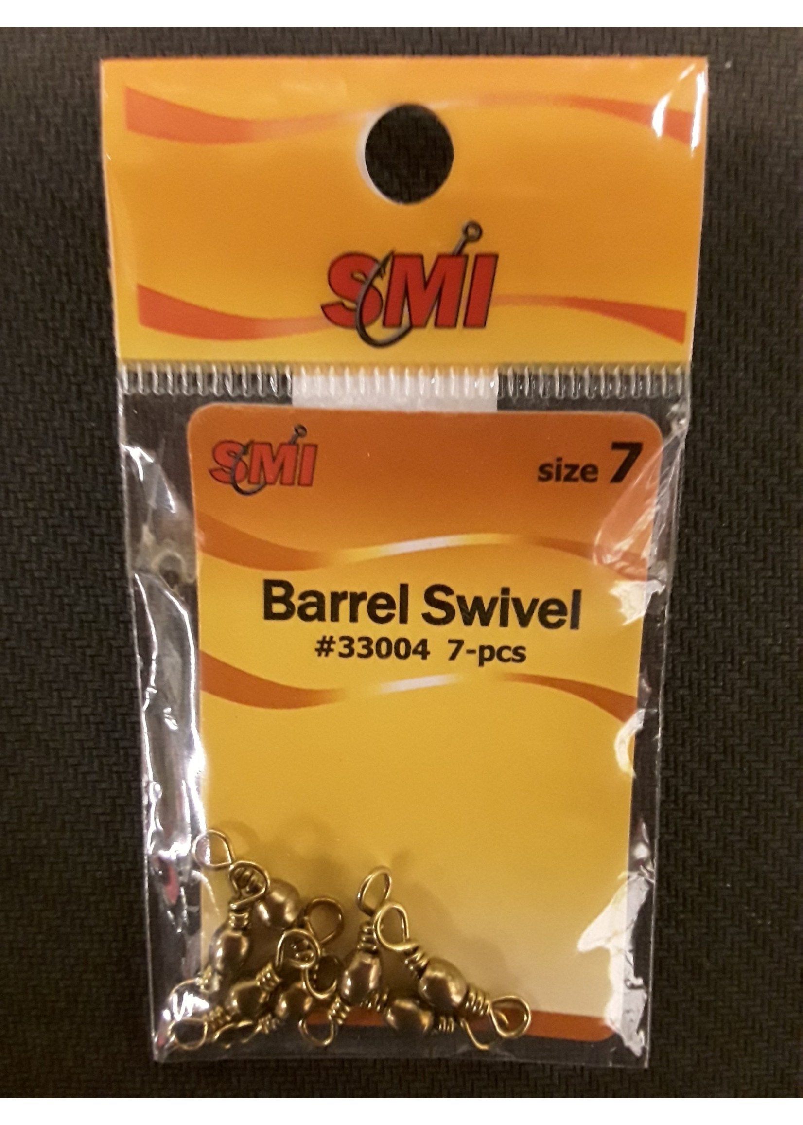 SMI SMI Swivels Barrel Brass 7-pk sz  7