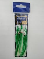 Danielson Danielson SQD453102 Squid Bait 4.5'' Emerald Green/Pearl White/Silver
