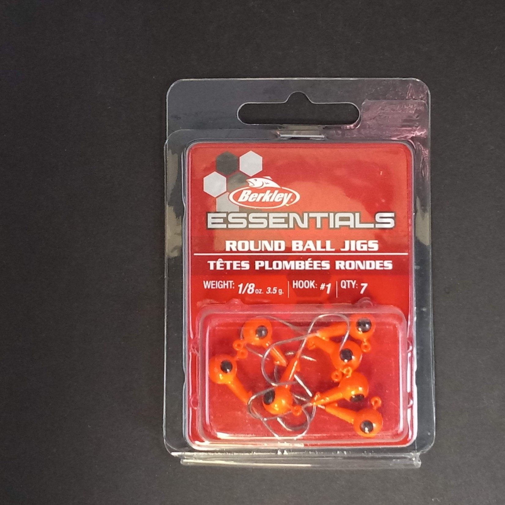Berkley Berkley Essentials Round Ball Jigs Orange 1 1/8oz