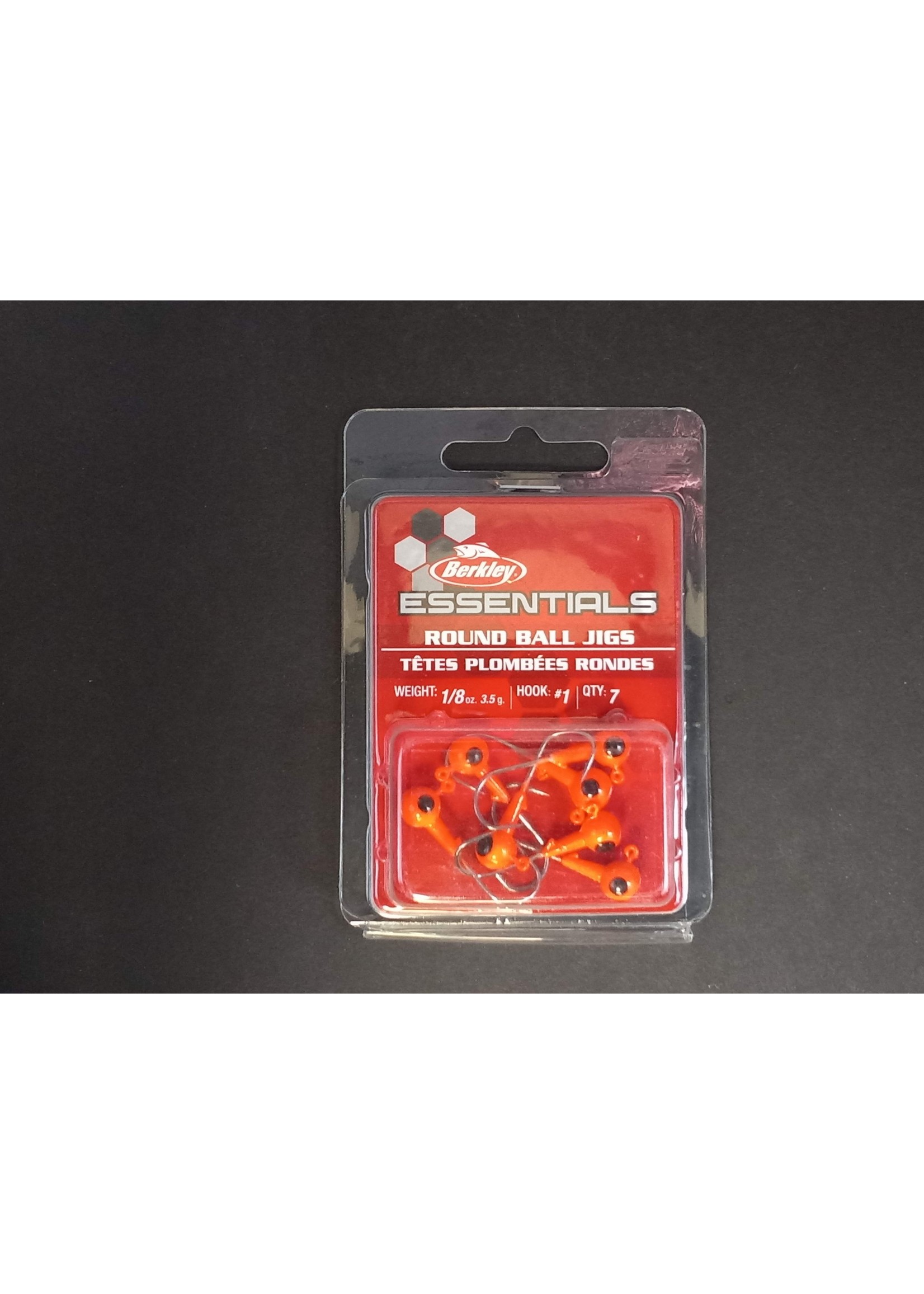 Berkley Berkley Essentials Round Ball Jigs Orange 1 1/8oz