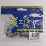 X Zone X Zone 31014 1.5" Tube, 014, Smoke Spkl/Clear Med Sil Spkl, 20/pk