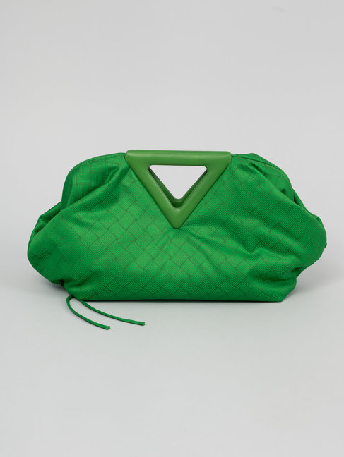 BOTTEGA VENETA Bottega Veneta Medium Nylon Point Bag BOTTEGA VENETA Bottega Veneta Medium Nylon Point Bag