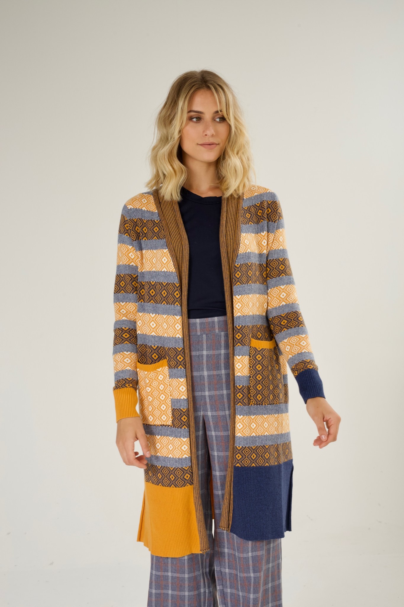 zaket and plover cardigans