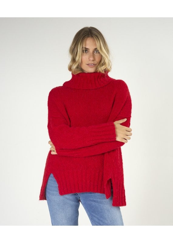 Zaket and Plover Chunky Roll Neck Sweater
