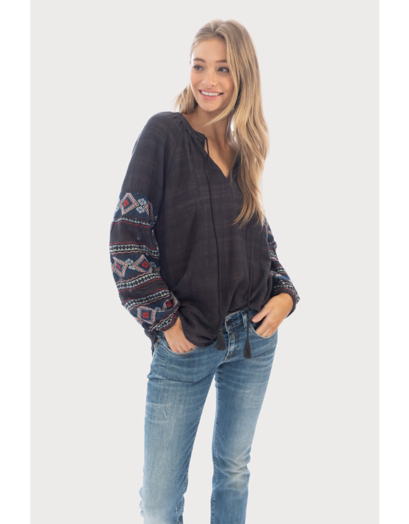 Dylan Tala Embroidered Tunic